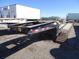 1998 EAGER BEAVER GSL-50 Tri-Axle Lowboy Trailer, 50-Ton Capacity, Detachable Gooseneck, Self