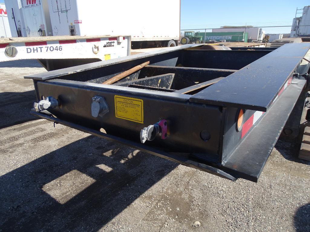 1998 EAGER BEAVER GSL-50 Tri-Axle Lowboy Trailer, 50-Ton Capacity, Detachable Gooseneck, Self