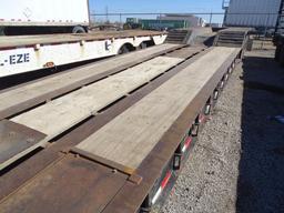 1998 EAGER BEAVER GSL-50 Tri-Axle Lowboy Trailer, 50-Ton Capacity, Detachable Gooseneck, Self