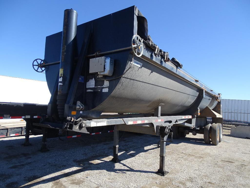 2007 CLEMENT RKHS3226 T/A Rock Trailer, Quarter Frame, High Liftgate, Spring Suspension, 32' Length,