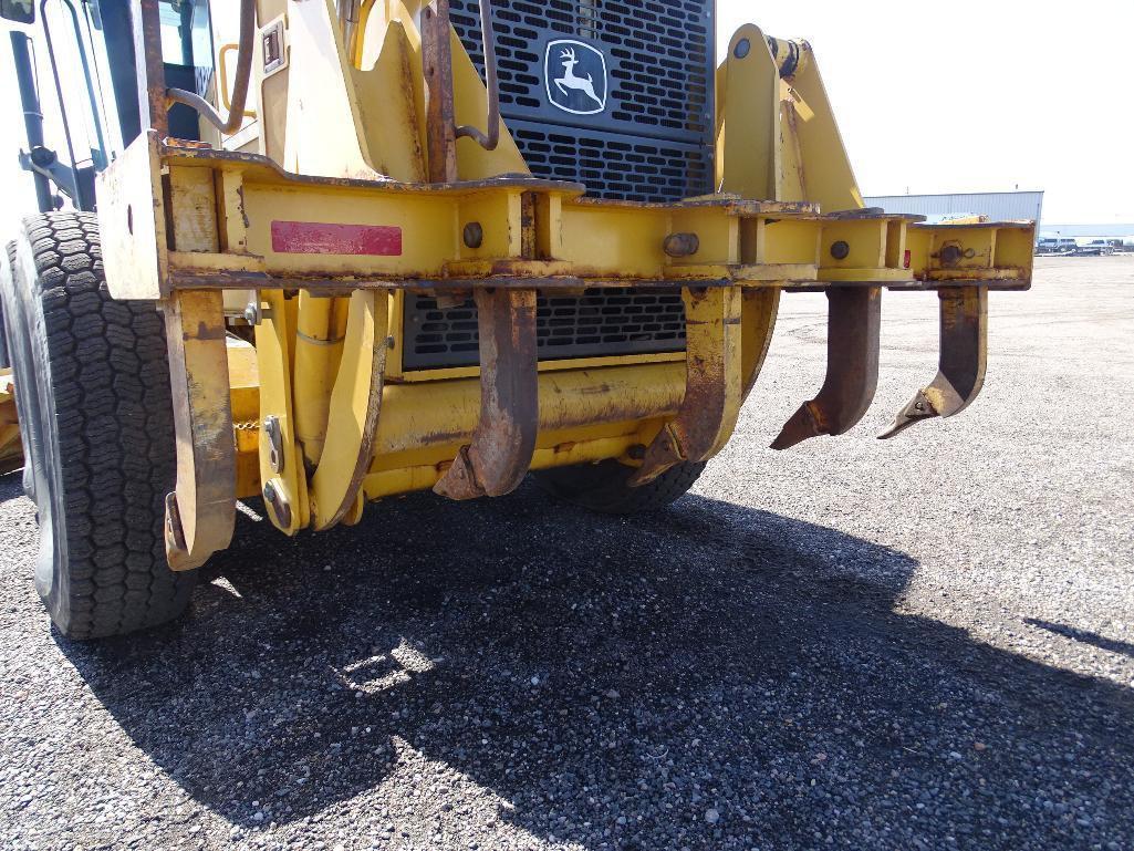 2007 John Deere 772D AWD Motor Grader, Rear Ripper, 14' Moldboard, Accumulators, Front Auxiliary