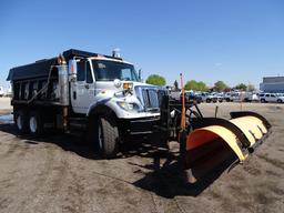 2007 INTERNATIONAL 7600 T/A Dump Truck, Cummins ISM, Automatic, Rubber Pad Suspension, 14' Dump Box