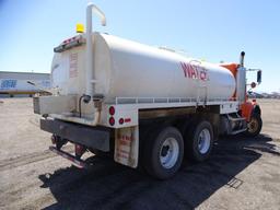 2001 FREIGHTLINER T/A Water Truck, Caterpillar C-12 Diesel, Automatic, Tuf-Trac Suspension, 3500