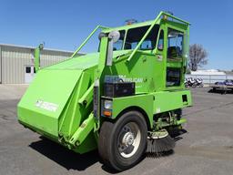 1999 Elgin Pelican Street Sweeper, Series P, John Deere Diesel, Dual Gutter Brooms, Dual Steer, City