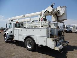 2005 INTERNATIONAL 4400 S/A Bucket Truck, DT466 Diesel, Automatic, Terex Hi-Ranger 5TC-52 Boom, 52'