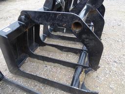 New Brute 54in Root Grapple w/ 8in Tine Spacing To Fit Skid Steer Loader