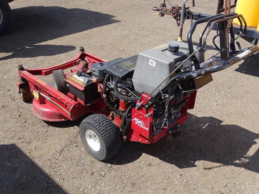 Toro Proline Walk-Behind Mower, Kohler 15-HP Gas Engine, 37in Deck, City Unit, Hour Meter Reads: