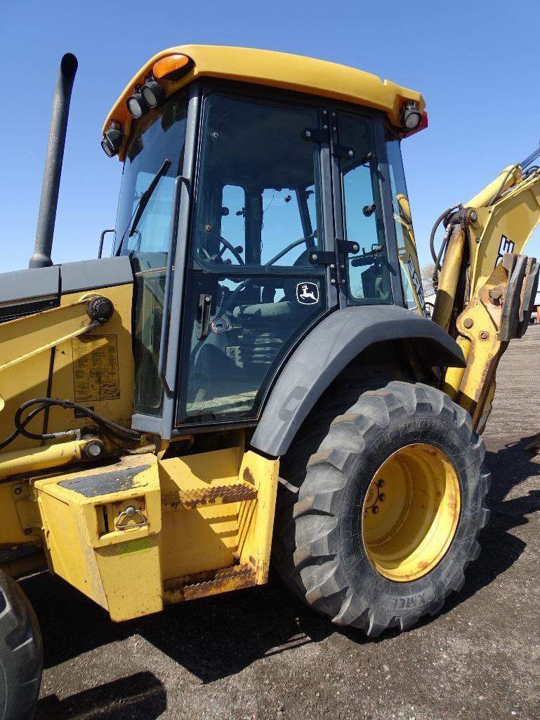 2006 John Deere 410G 4WD Loader/Backhoe, Extendahoe, Auxiliary Hydraulics, EROPS, 24in Hoe Bucket,