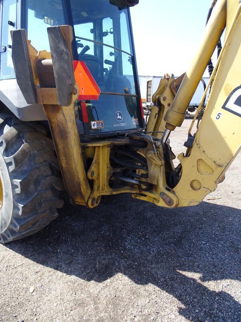 2005 JOHN DEERE 410G 4WD Loader/Backhoe, Extendahoe, Auxiliary Hydraulics, EROPS, 24in Hoe Bucket,