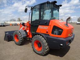 2015 Kubota R630 Articulating Wheel Loader, A/C Cab, 4-Cylinder Turbo Diesel, Hydrostatic