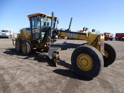 2007 John Deere 772D AWD Motor Grader, Rear Ripper, 14' Moldboard, Accumulators, A/C Cab, Front