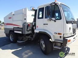 2009 ELGIN EAGLE Street Sweeper, Series F, S/N: F26910, Mounted on Nissan UD3300 Chassis, Nissan