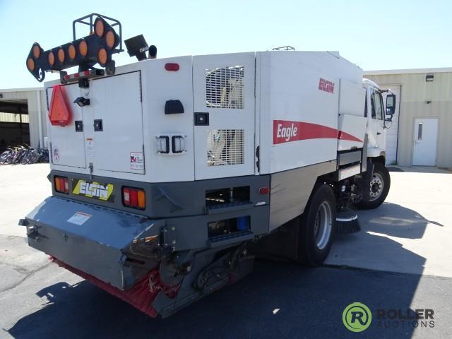 2009 ELGIN EAGLE Street Sweeper, Series F, S/N: F26910, Mounted on Nissan UD3300 Chassis, Nissan