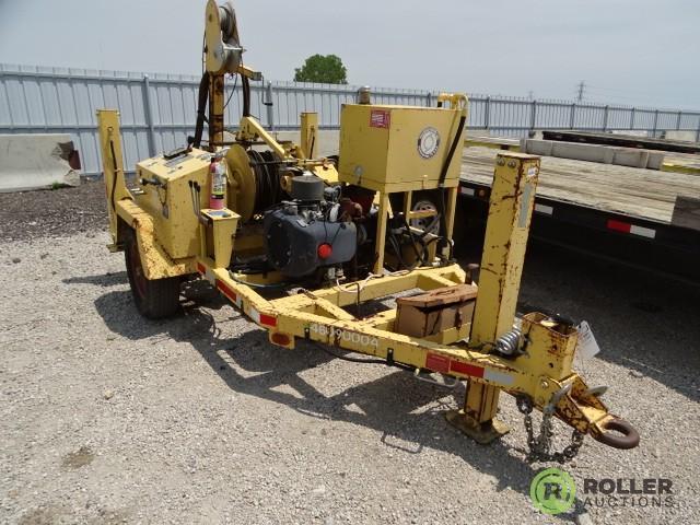 1998 Sherman & Reilly DDH-75-T S/A Super Dawg Puller Trailer, Kohler Gas Engine, Pintle Hitch, Hour