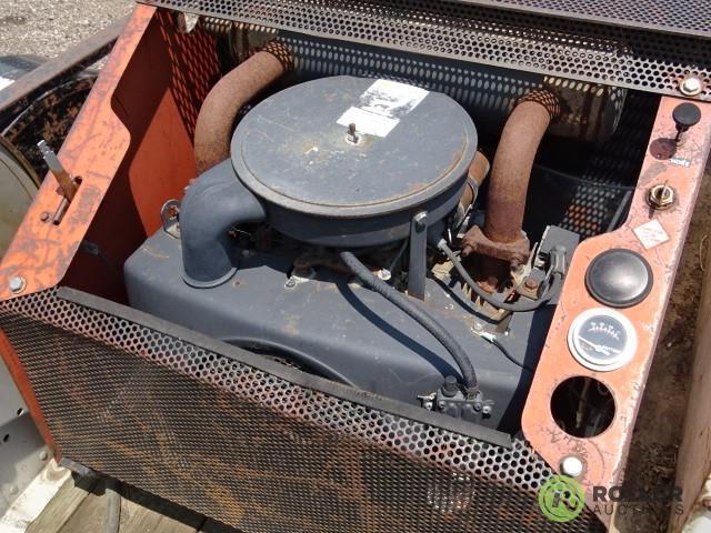 Ditchwitch Power Pac 25 Unit, Onan Gas Engine, Hose Reel, Sold w/ 2002 Spokane S/A Utility Trailer,