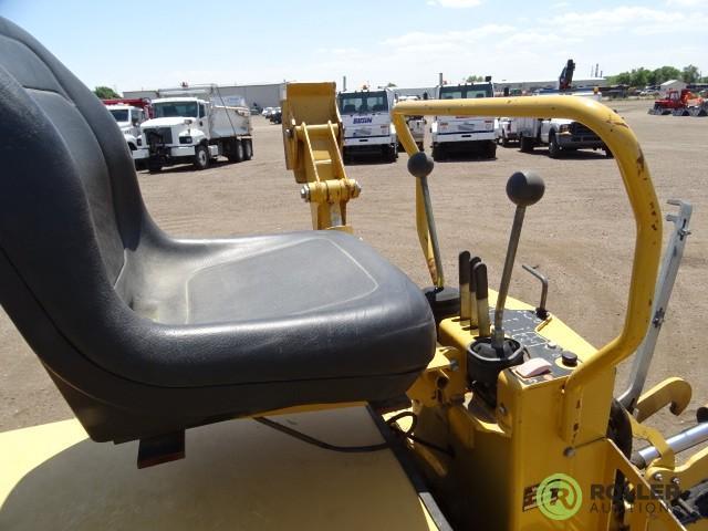 2004 Vermeer RT450 Ride-On Trencher, w/ Backhoe Attachment, Crumber, Offset Boom, 54in Backfill