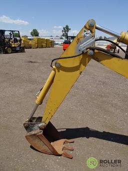 2004 Vermeer RT450 Ride-On Trencher, w/ Backhoe Attachment, Crumber, Offset Boom, 54in Backfill