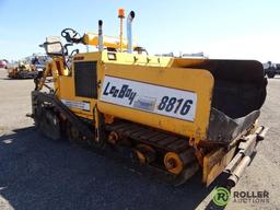 2004 Leeboy 8816T Crawler Asphalt Paver, Dual Controls, Cummins Diesel, 8.5-16' Extendable Screed,