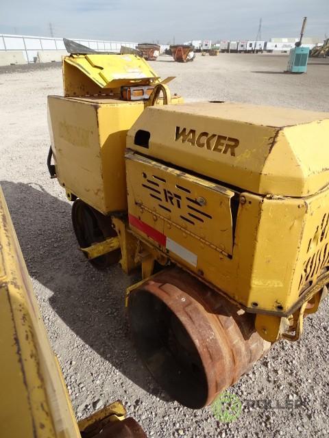 Wacker RT Walk-Behind Trench Compactor, Lombardini Diesel, 32in Double Drums, w/ Remote, Extra Drum,