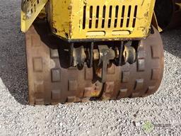 Wacker RT Walk-Behind Trench Compactor, Lombardini Diesel, 32in Double Drums, w/ Remote, Hour Meter