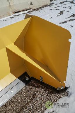 New 93in Heavy Duty Snow Pusher To Fit Skid Steer Loader