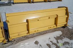 New 93in Heavy Duty Snow Pusher To Fit Skid Steer Loader