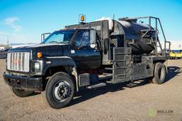 1990 GMC TOP KICK S/A Seal Coat Truck, Caterpillar 3116 Diesel, 5-Speed Transmission, Spring