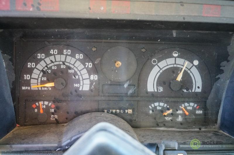 1990 GMC TOP KICK S/A Seal Coat Truck, Caterpillar 3116 Diesel, 5-Speed Transmission, Spring