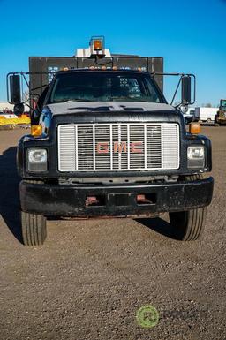 1990 GMC TOP KICK S/A Seal Coat Truck, Caterpillar 3116 Diesel, 5-Speed Transmission, Spring