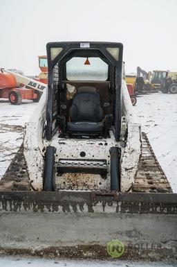 2005 Bobcat T300 Crawler Skid Steer Loader, Turbo, Auxiliary Hydraulics, 18in Rubber Tracks, 79in