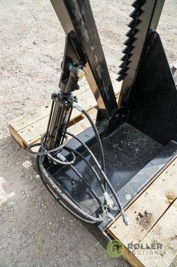 New Brute Tree & Post Puller To Fit Skid Steer Loader