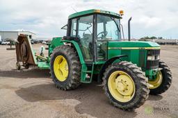 1999 John Deere 6410 4WD Agricultural Tractor, Enclosed Cab, w/ Heat & A/C, PTO, 3-Pt, Rear