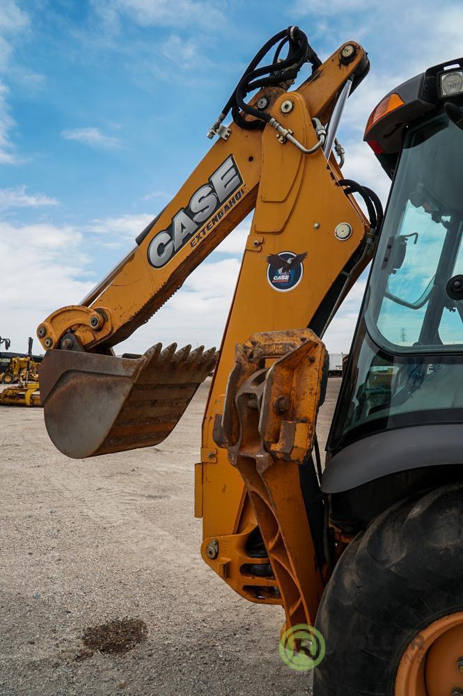 2012 Case 580 Super N 4WD Loader/Backhoe, Extendahoe, Auxiliary Hydraulics, EROPS, 30in Hoe Bucket,