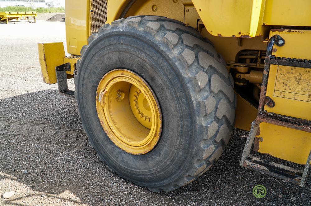 2008 Caterpillar 950H Wheel Loader, A/C Cab, Quick Coupler, 3rd Valve, Forks & Bucket, Hour Meter