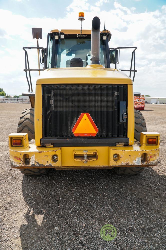 2008 Caterpillar 950H Wheel Loader, A/C Cab, Quick Coupler, 3rd Valve, Forks & Bucket, Hour Meter