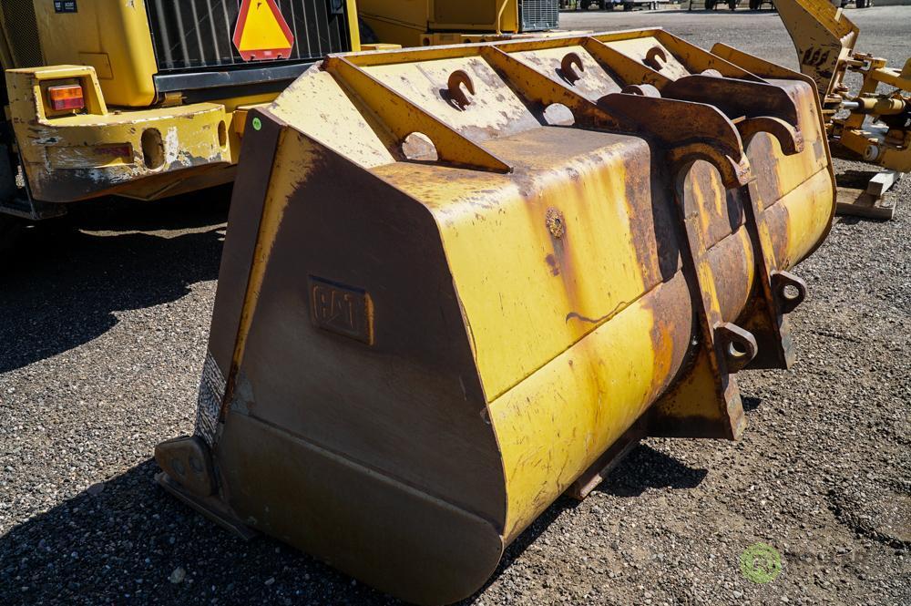 2008 Caterpillar 950H Wheel Loader, A/C Cab, Quick Coupler, 3rd Valve, Forks & Bucket, Hour Meter