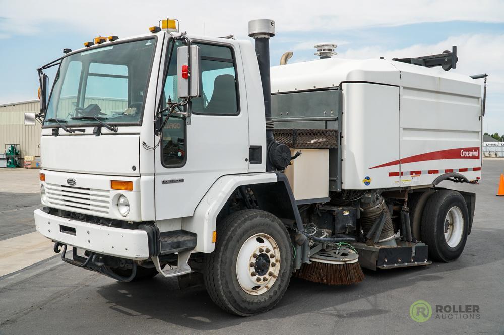 2005 ELGIN CROSSWIND Street Sweeper, Mounted On Sterling SC-8000 Chassis, Cummins Front Diesel, John