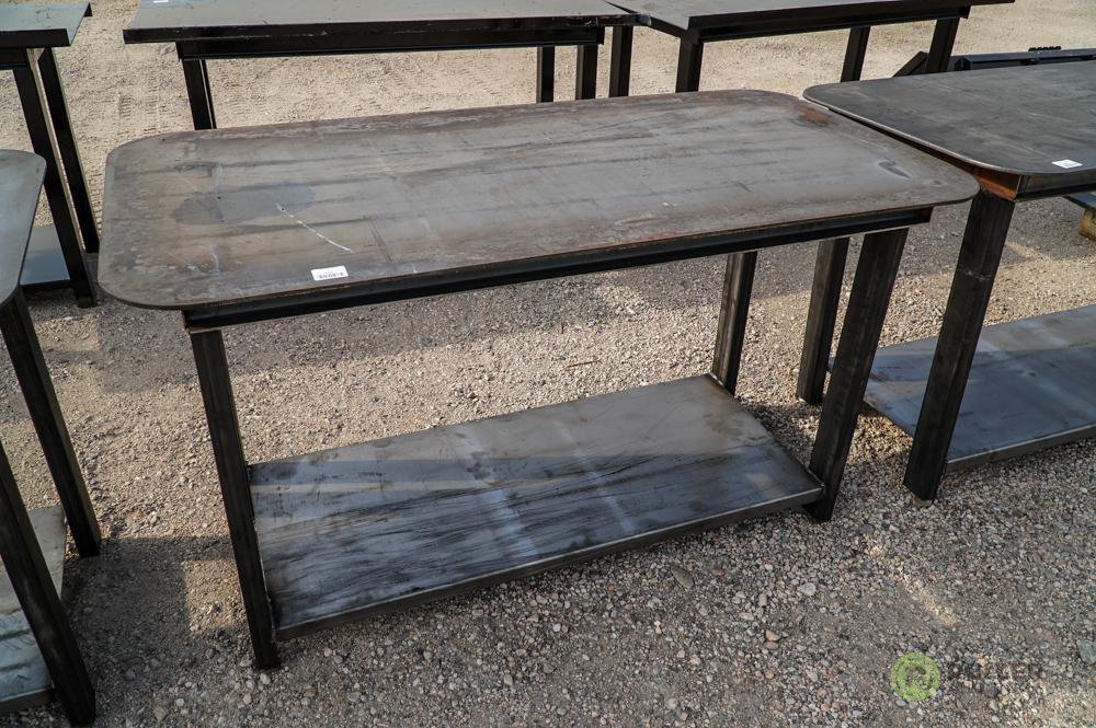 New Heavy Duty 30in x 57in Welding Shop Table w/ Shelf