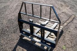 New 42in Pallet Fork Attachment To Fit Skid Steer Loader, 3500 LB Capacity