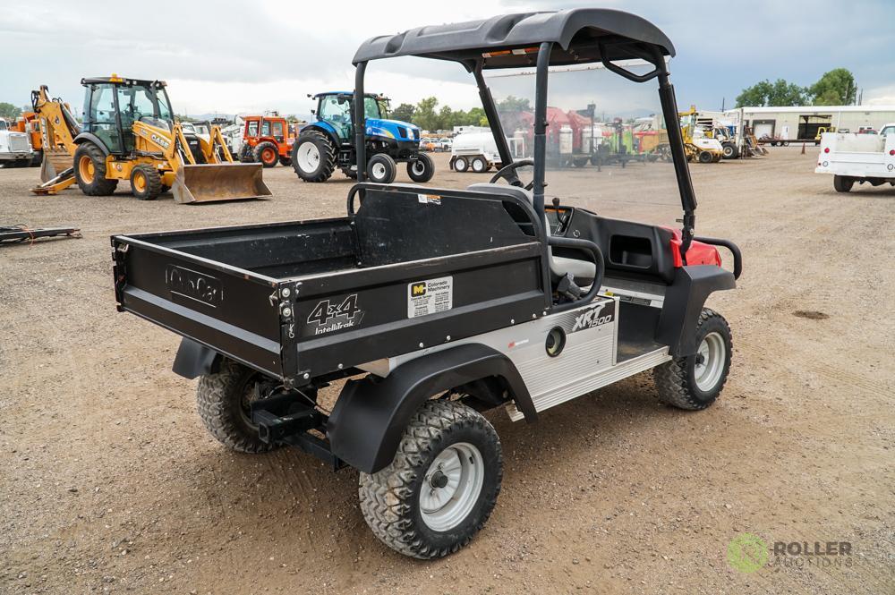 Club Car XRT-1500 4x4 Truckster, Gas Engine, Manual Dump Bed, Hour Meter Reads: 941, S/N: 491938