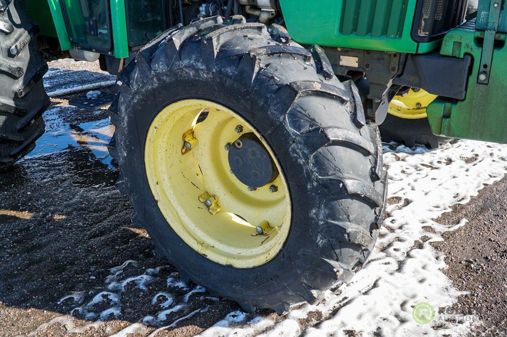 John Deere 5510 4WD Agricultural Tractor, Enclosed Cab w/ Heat & A/C, PTO, 3-Pt, Rear Auxiliary