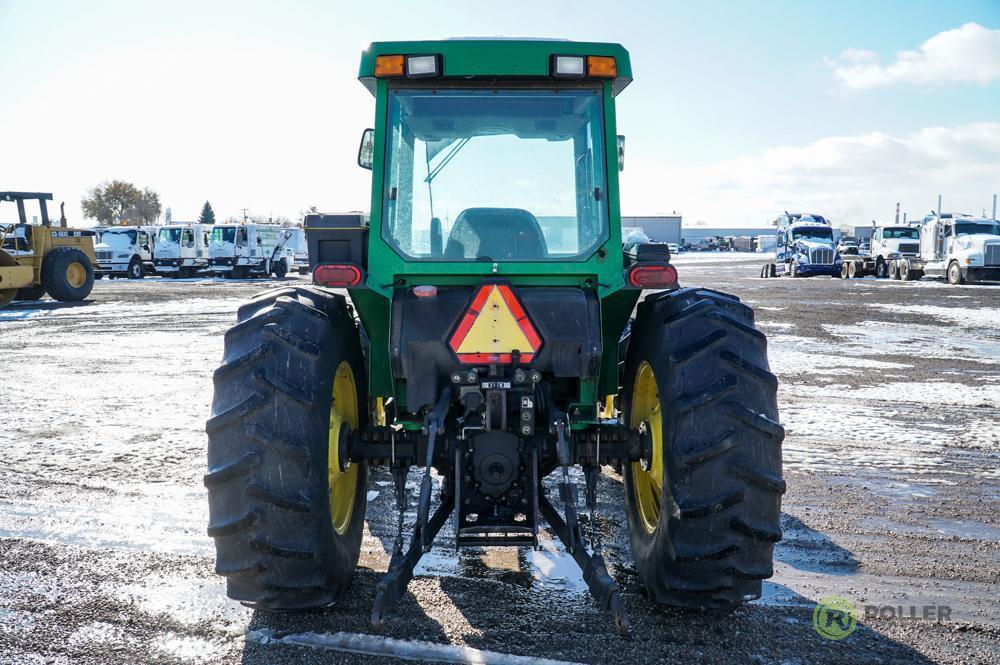 John Deere 5510 4WD Agricultural Tractor, Enclosed Cab w/ Heat & A/C, PTO, 3-Pt, Rear Auxiliary