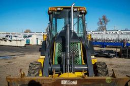 2002 John Deere 310SG 4WD Loader/Backhoe, Extendahoe, Auxiliary Hydraulics, EROPS, 24in Hoe Bucket,