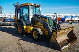 2002 John Deere 310SG 4WD Loader/Backhoe, Extendahoe, Auxiliary Hydraulics, EROPS, 24in Hoe Bucket,