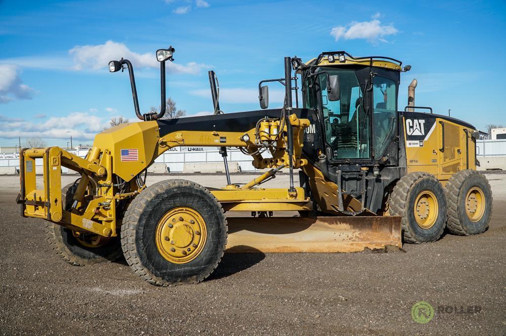 2009 CATERPILLAR 140M VHP Plus AWD Motor Grader, 14' Moldboard, Accumulators, Caterpillar Front Lift