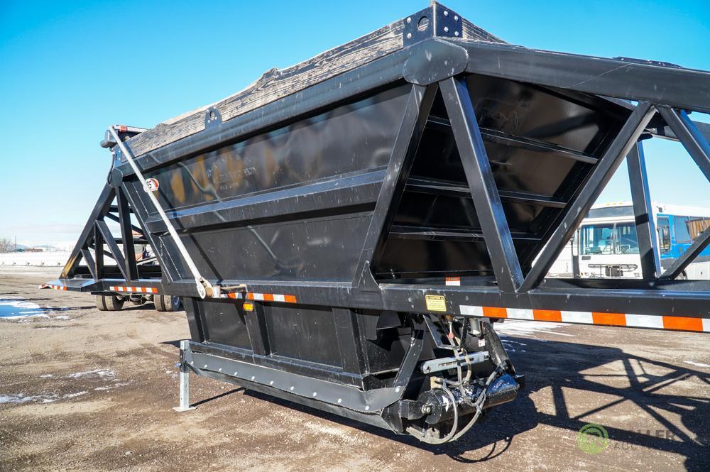 2017 CPS 4B240A200 T/A Belly Dump Trailer, Single Gate, Air Ride Suspension, Electric Tarp, 82,000