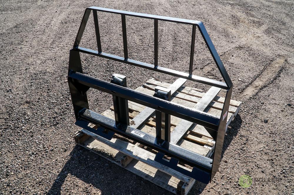 New Kival 42in Pallet Fork Attachment To Fit Skid Steer Loader, 3500 LB Capacity