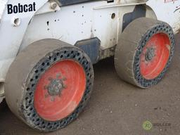 2004 BOBCAT S300 Skid Steer Loader, High Flow, Turbo, 78in Bucket, 48in Forks, Solid Tires, Hour