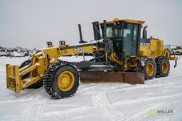 2007 JOHN DEERE 722D 6WD Motor Grader, Rear Ripper, 14' Moldboard, Accumulators, Henke Front Lift