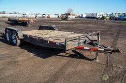 2004 TRLK T/A Tilt Bed Equipment Trailer, 22' x 80in Overall Deck, 18' Tilt Portion, 12,000 LB GVWR,